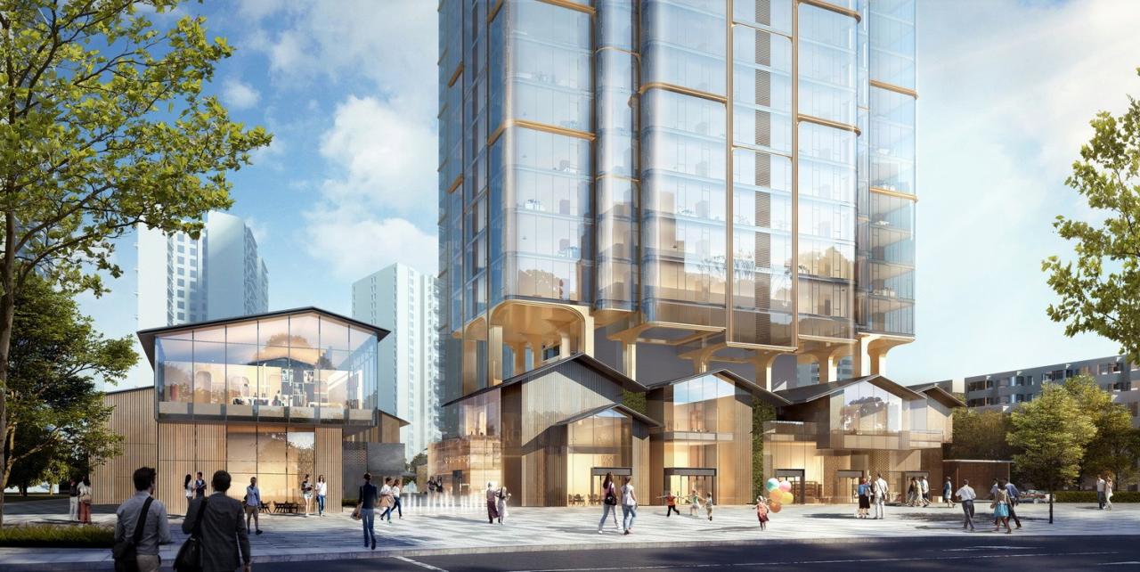 BIM建筑|成都“卓越 • 点将台79号”城市更新综合体 / 孟凡浩-line+建筑事务所 BIM建筑|成都“卓越 • 点将台79号”城市更新综合体 / 孟凡浩-line+建筑事务所