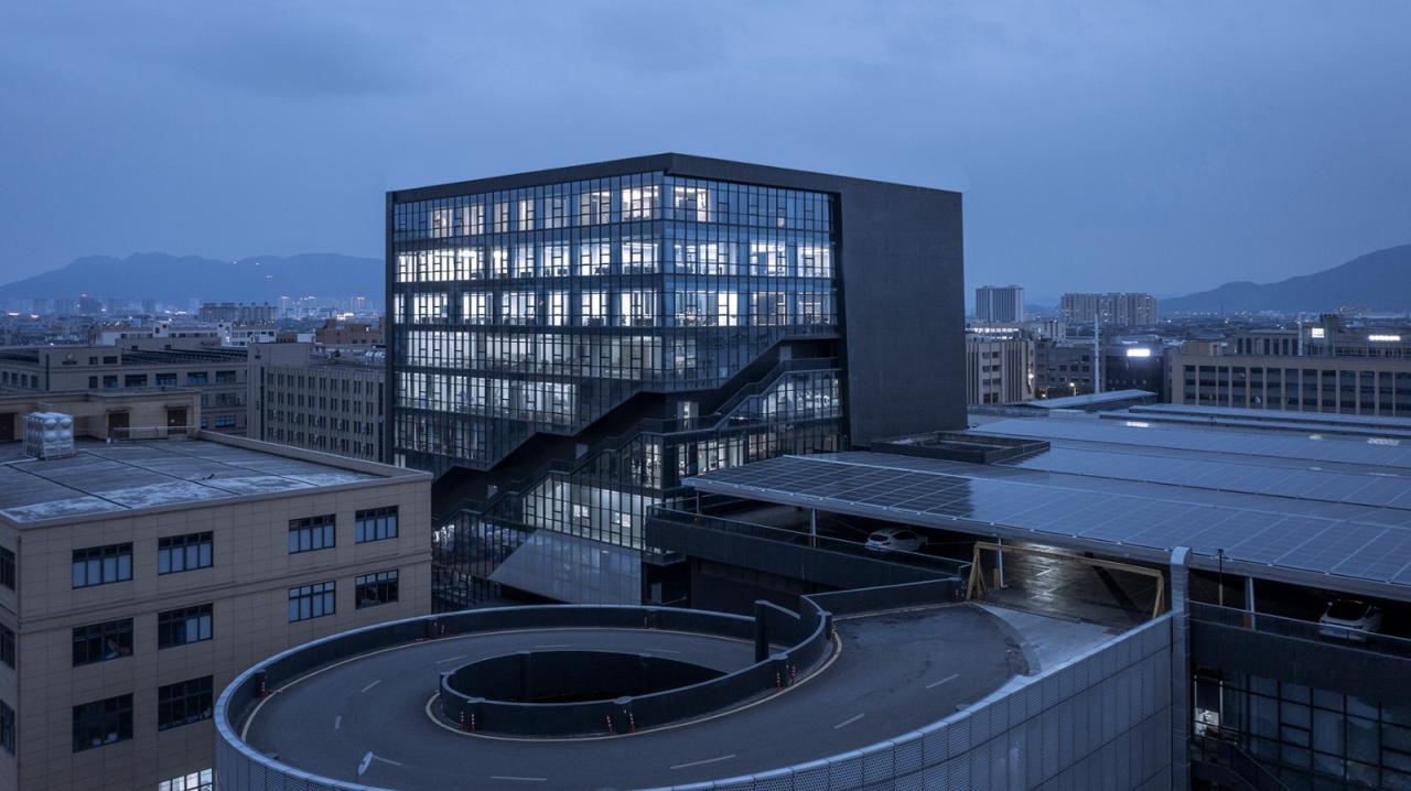 BIM建筑|台州聚丰机车总部 / 殊至建筑 BIM建筑|台州聚丰机车总部 / 殊至建筑