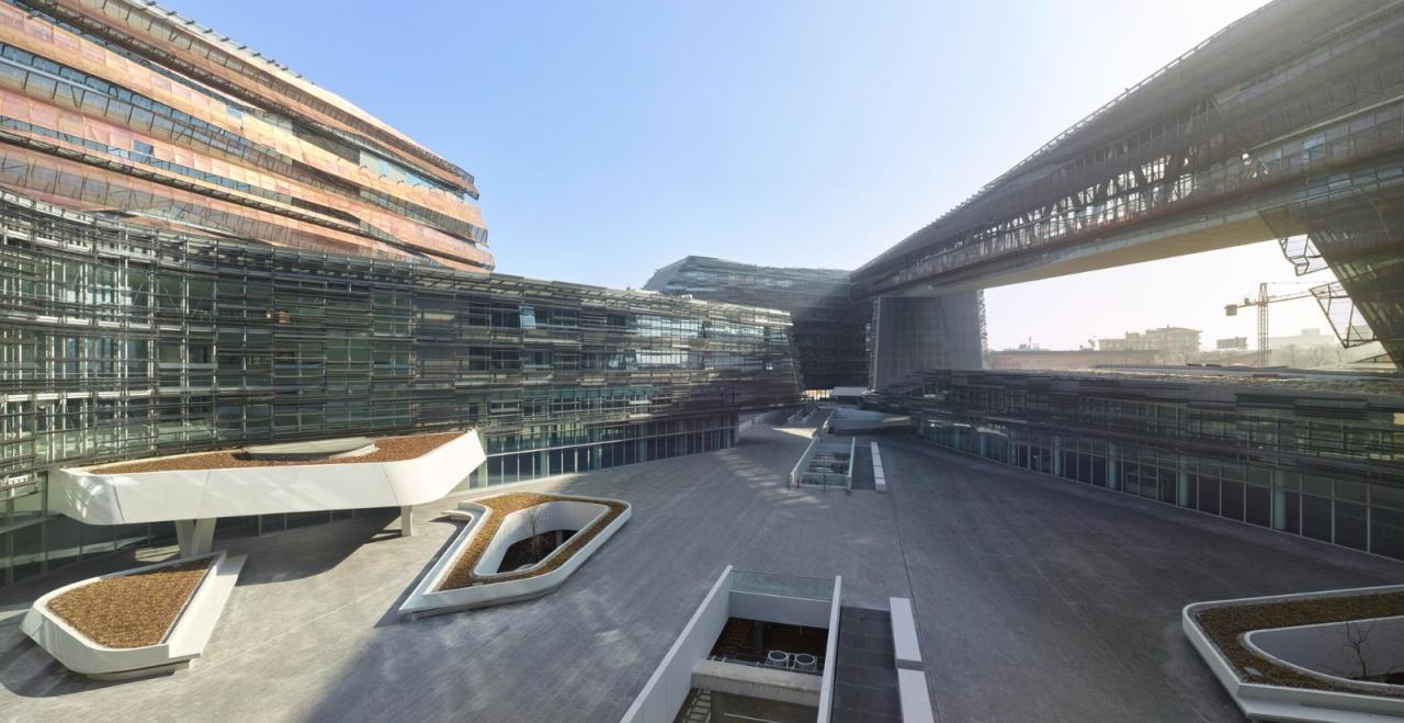 BIM建筑|埃尼集团米兰总部 / Morphosis Architects BIM建筑|埃尼集团米兰总部 / Morphosis Architects