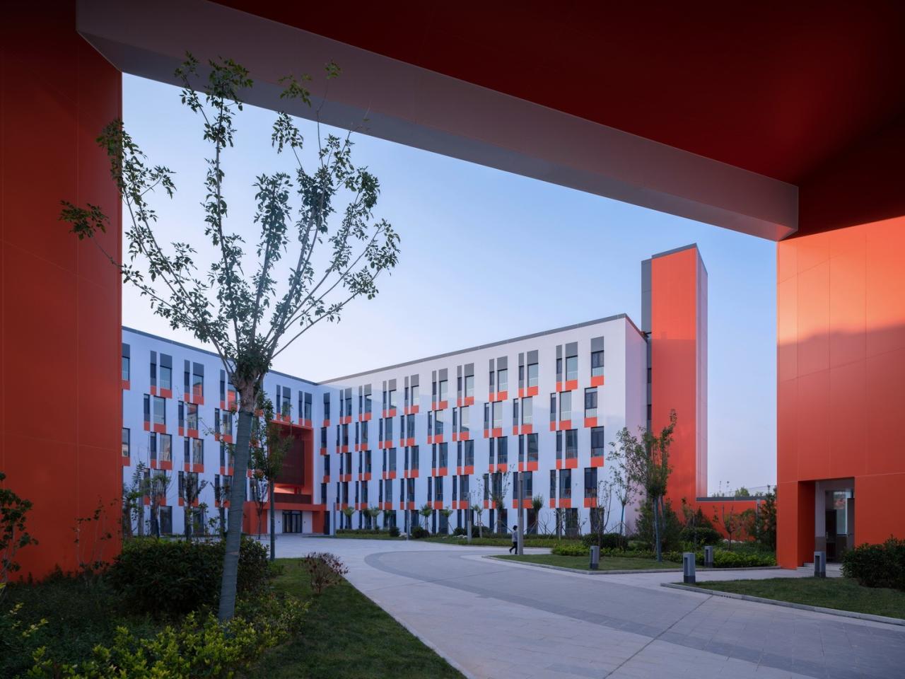 BIM建筑|渤海实验学校(基础教育部) / 中科院建筑设计研究院有限公司 BIM建筑|渤海实验学校(基础教育部) / 中科院建筑设计研究院有限公司