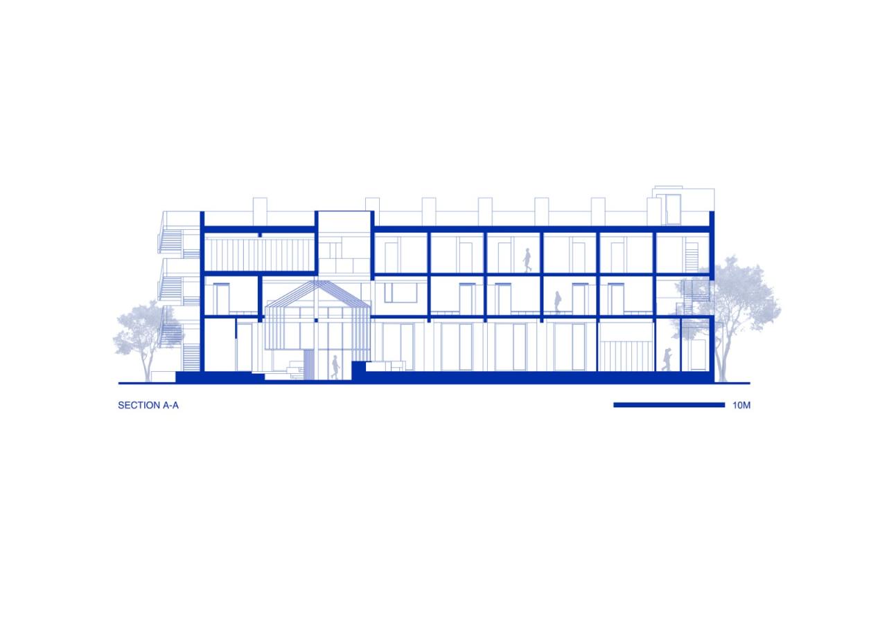 BIM建筑|杭州青山青年社 / 间筑设计 BIM建筑|杭州青山青年社 / 间筑设计