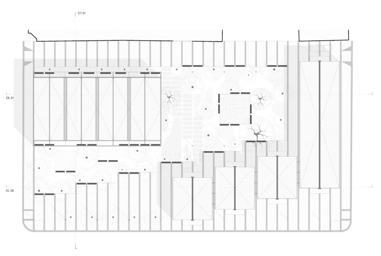 BIM建筑|遮荫空间,摊位乘凉:Chicxulub 广场 / Estudio MMX BIM建筑|遮荫空间,摊位乘凉:Chicxulub 广场 / Estudio MMX