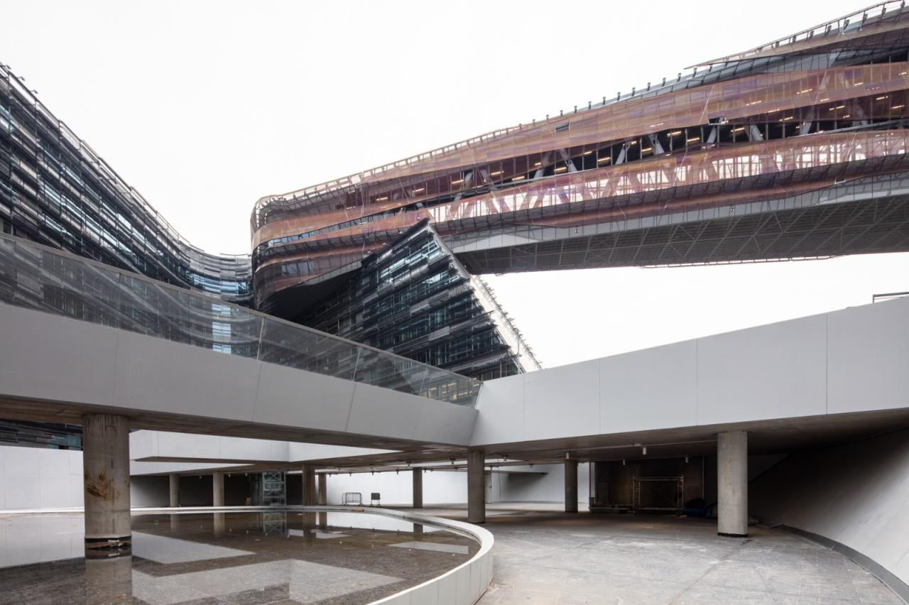 BIM建筑|埃尼集团米兰总部 / Morphosis Architects BIM建筑|埃尼集团米兰总部 / Morphosis Architects