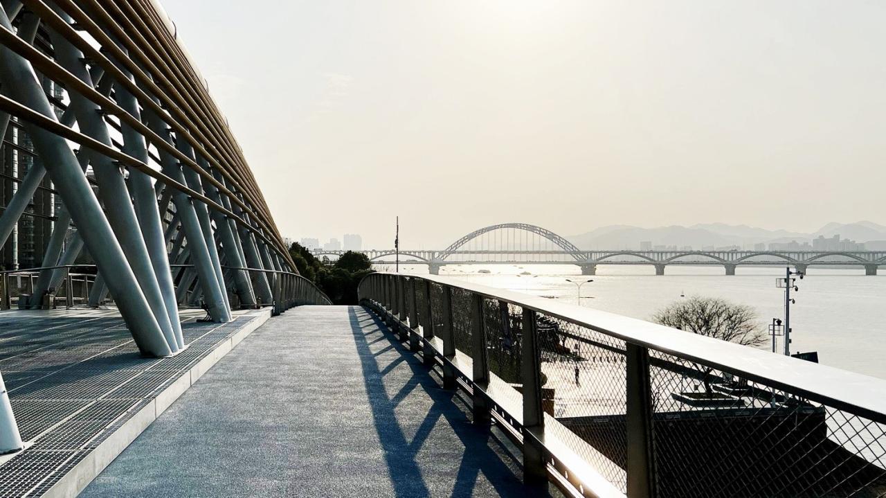 BIM建筑|杭州滨江公共空间·绸桥 / 同济原作设计工作室 BIM建筑|杭州滨江公共空间·绸桥 / 同济原作设计工作室