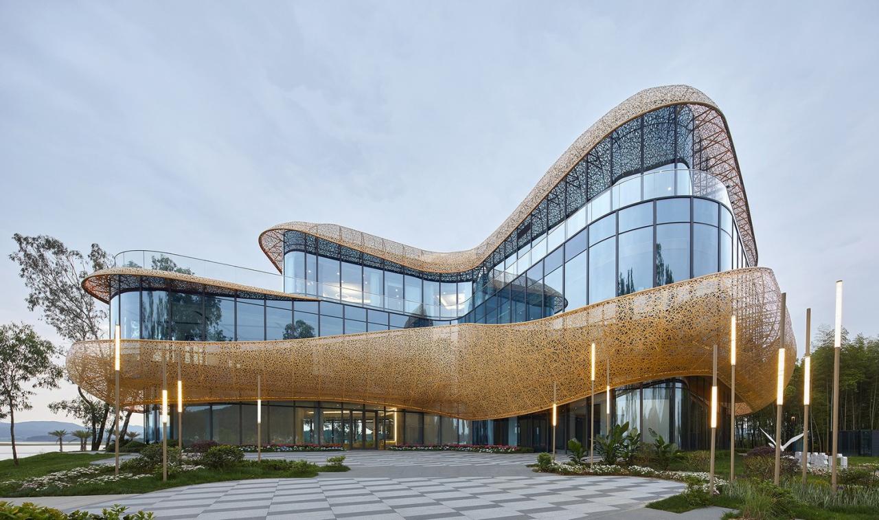 BIM建筑|白鹤湖游客中心 / 建识设计 BIM建筑|白鹤湖游客中心 / 建识设计