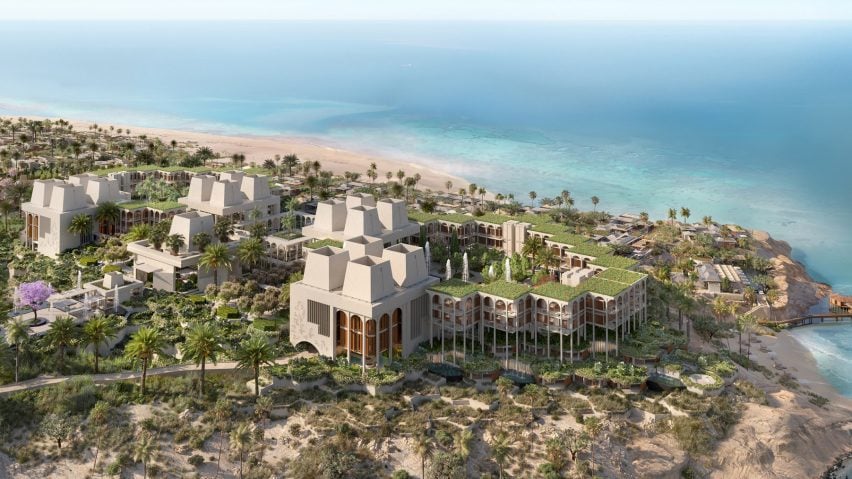 BIM建筑|约翰·希赫在红海边设计度假村 BIM建筑|约翰·希赫在红海边设计度假村