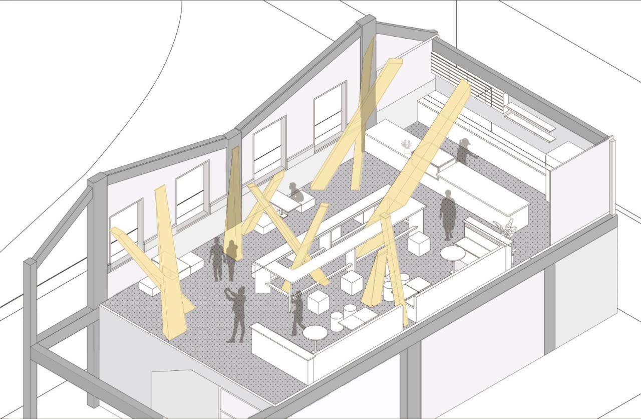 BIM建筑|后埠古村驿站 / 平介设计 BIM建筑|后埠古村驿站 / 平介设计