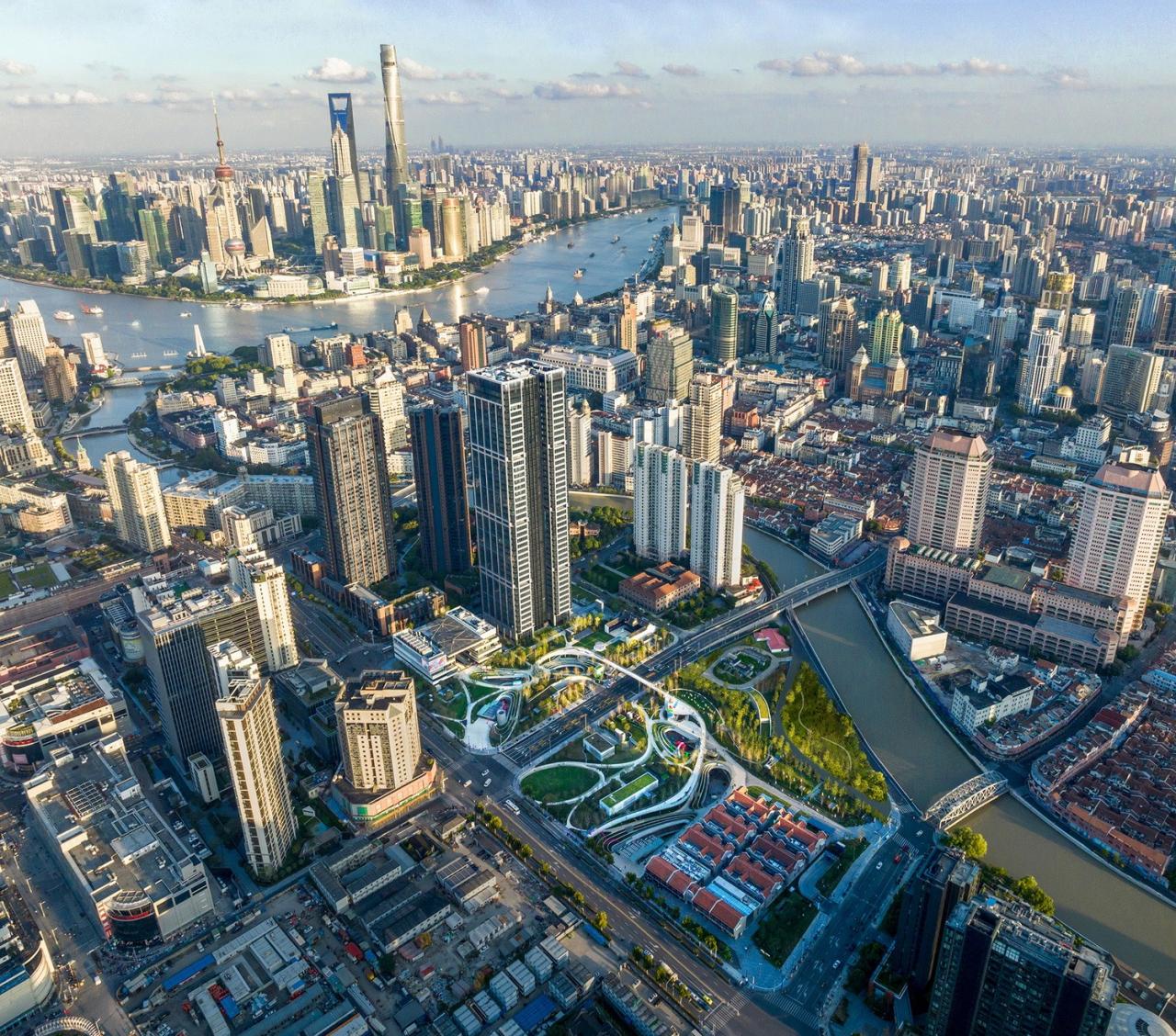 BIM建筑|上海苏河湾万象天地景观设计 / Lab D+H BIM建筑|上海苏河湾万象天地景观设计 / Lab D+H