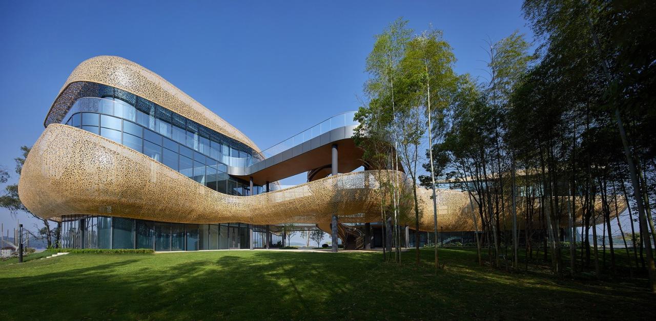 BIM建筑|白鹤湖游客中心 / 建识设计 BIM建筑|白鹤湖游客中心 / 建识设计