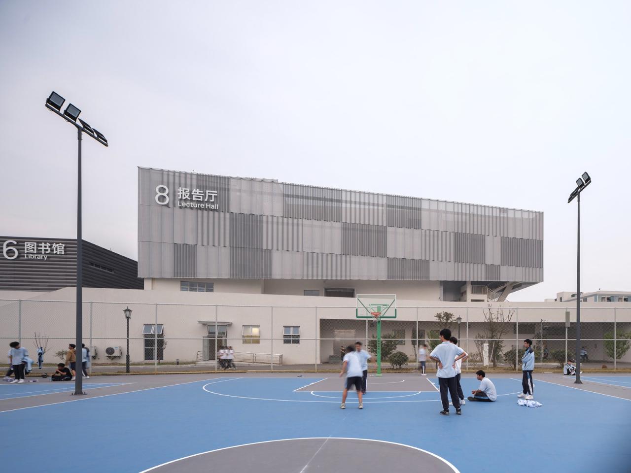BIM建筑|宁波市古林职业高级中学:少年的无限剧本 / ARCHIS(如是)建筑设计事务所 BIM建筑|宁波市古林职业高级中学:少年的无限剧本 / ARCHIS(如是)建筑设计事务所