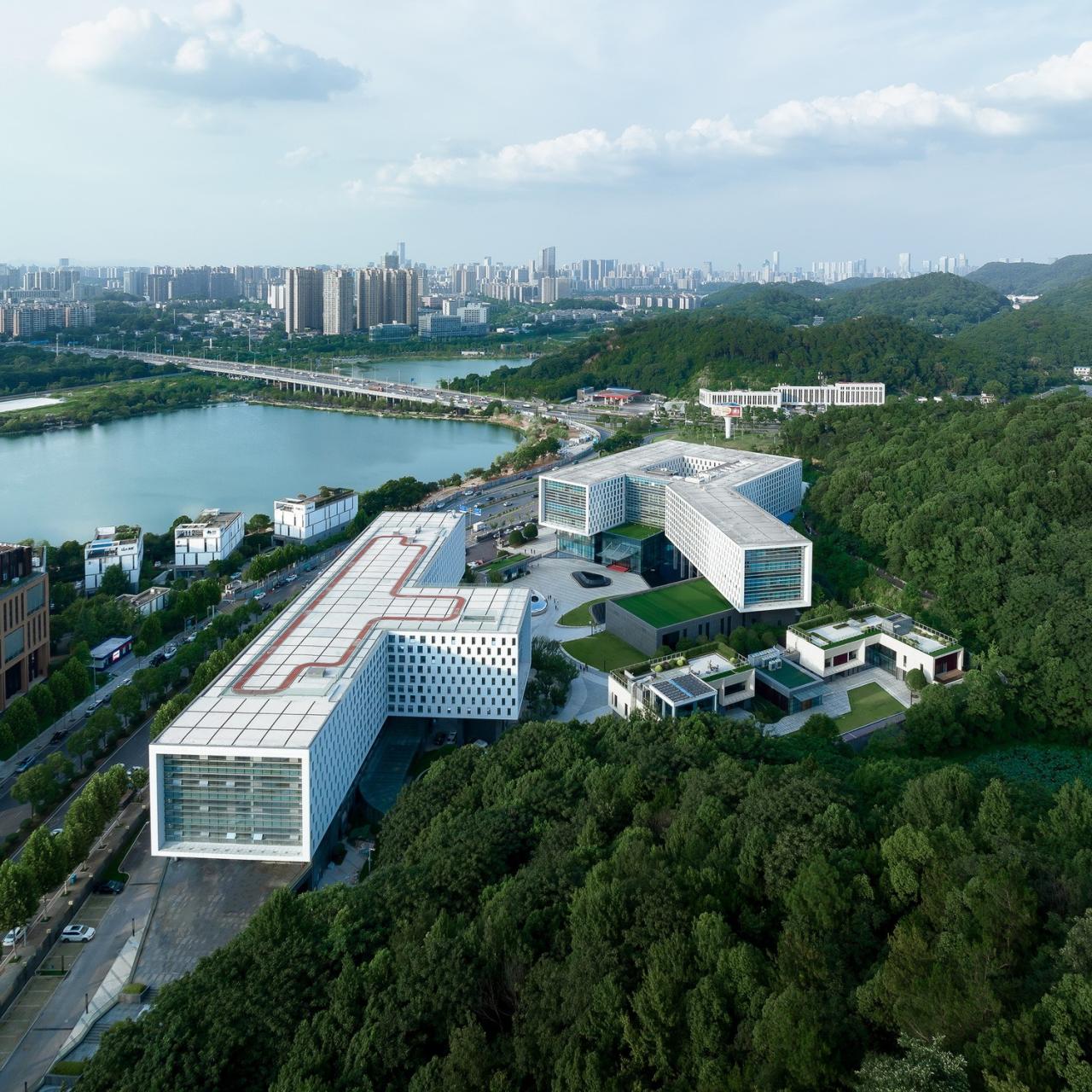 BIM建筑|长沙JJM研发总部 / 单元建筑 BIM建筑|长沙JJM研发总部 / 单元建筑