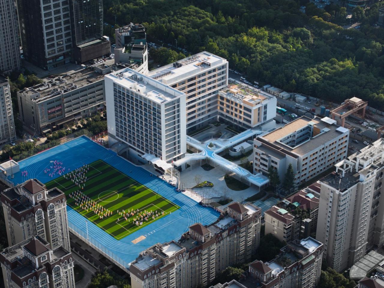 BIM建筑|西安高新第一中学(高中部)改扩建 / 中国建筑西北设计研究院 屈培青工作室 BIM建筑|西安高新第一中学(高中部)改扩建 / 中国建筑西北设计研究院 屈培青工作室