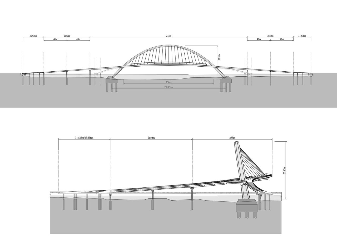 BIM建筑|广州海心桥 / 华南理工大学建筑设计研究院有限公司 BIM建筑|广州海心桥 / 华南理工大学建筑设计研究院有限公司