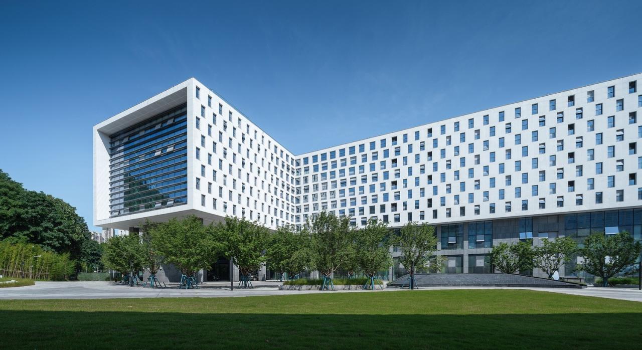 BIM建筑|长沙JJM研发总部 / 单元建筑 BIM建筑|长沙JJM研发总部 / 单元建筑