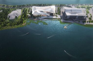 BIM建筑|武汉戏曲中心:观湖望江绘山水,古琴台曲遇园林 / 维思平建筑设计-BIM建筑网