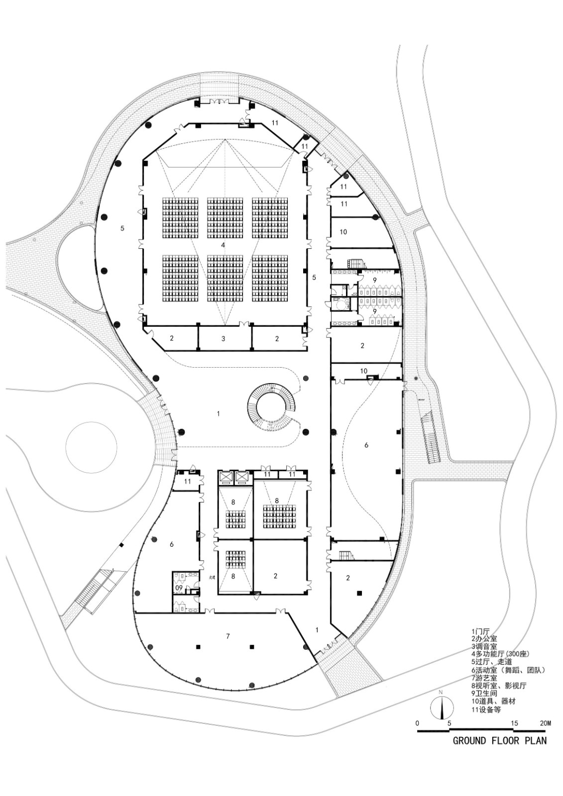 BIM建筑|上海三林懿德社区文体中心:“镶嵌”在社区当中的一站式“体育+”公园 / 三益中国 BIM建筑|上海三林懿德社区文体中心:“镶嵌”在社区当中的一站式“体育+”公园 / 三益中国