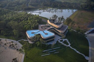 BIM建筑|白鹤湖游客中心 / 建识设计-BIM建筑网