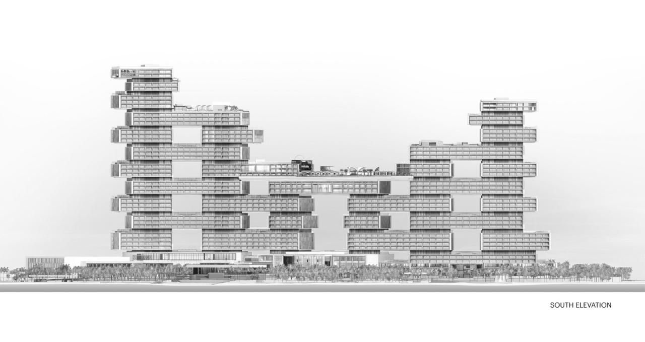 BIM建筑|迪拜皇家亚特兰蒂斯酒店 / KPF BIM建筑|迪拜皇家亚特兰蒂斯酒店 / KPF