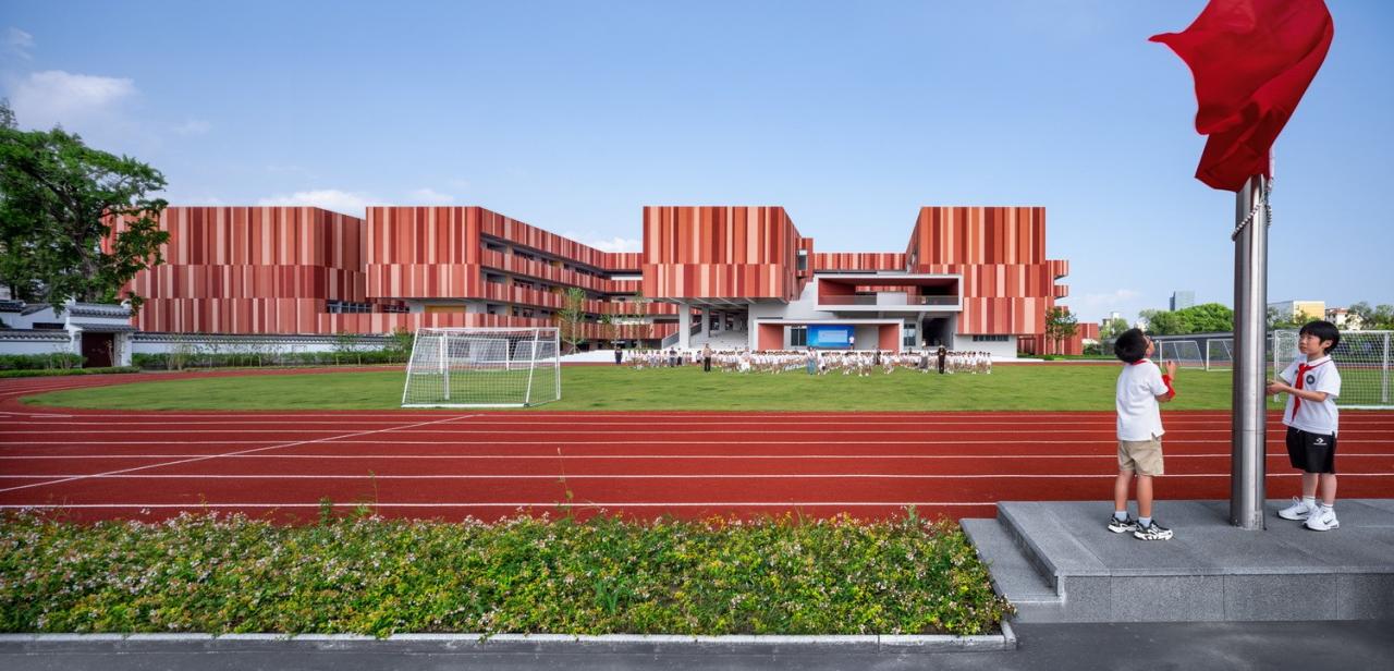 BIM建筑|奉贤区教育学院附属实验小学奉浦小学校区 / 无样建筑工作室 BIM建筑|奉贤区教育学院附属实验小学奉浦小学校区 / 无样建筑工作室