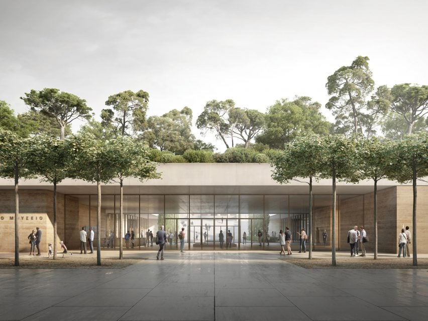 BIM建筑|大卫·奇普菲尔德为雅典博物馆设计夯土扩建 BIM建筑|大卫·奇普菲尔德为雅典博物馆设计夯土扩建