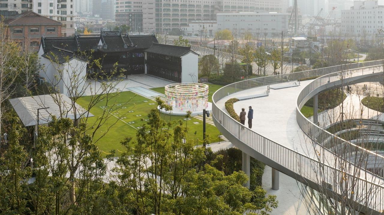 BIM建筑|上海苏河湾万象天地景观设计 / Lab D+H BIM建筑|上海苏河湾万象天地景观设计 / Lab D+H
