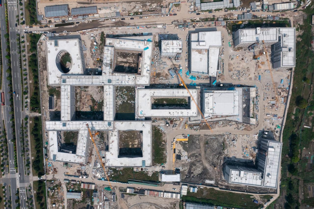 BIM建筑|宁波市古林职业高级中学:少年的无限剧本 / ARCHIS(如是)建筑设计事务所 BIM建筑|宁波市古林职业高级中学:少年的无限剧本 / ARCHIS(如是)建筑设计事务所