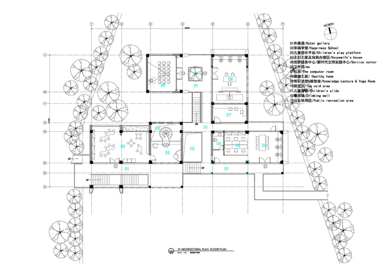 BIM建筑|溪口未来社区之家 / 严旸建筑设计 BIM建筑|溪口未来社区之家 / 严旸建筑设计