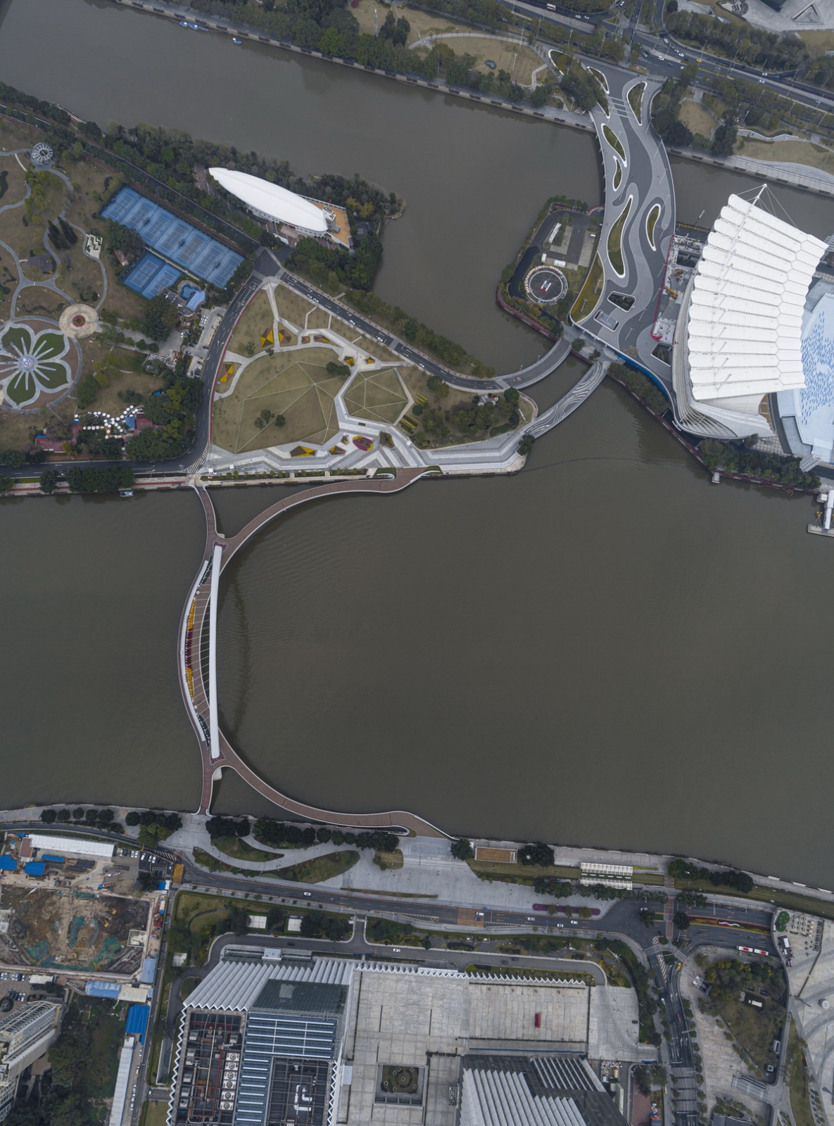 BIM建筑|广州海心桥 / 华南理工大学建筑设计研究院有限公司 BIM建筑|广州海心桥 / 华南理工大学建筑设计研究院有限公司