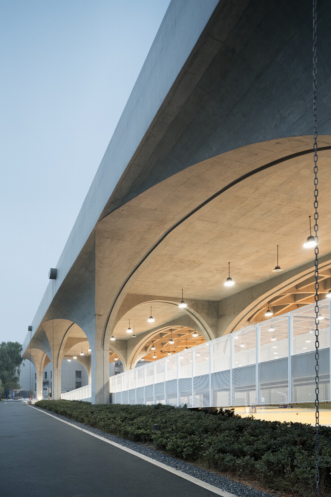 BIM建筑|绍兴文理学院风雨操场 / 浙江大学建筑设计研究院 BIM建筑|绍兴文理学院风雨操场 / 浙江大学建筑设计研究院