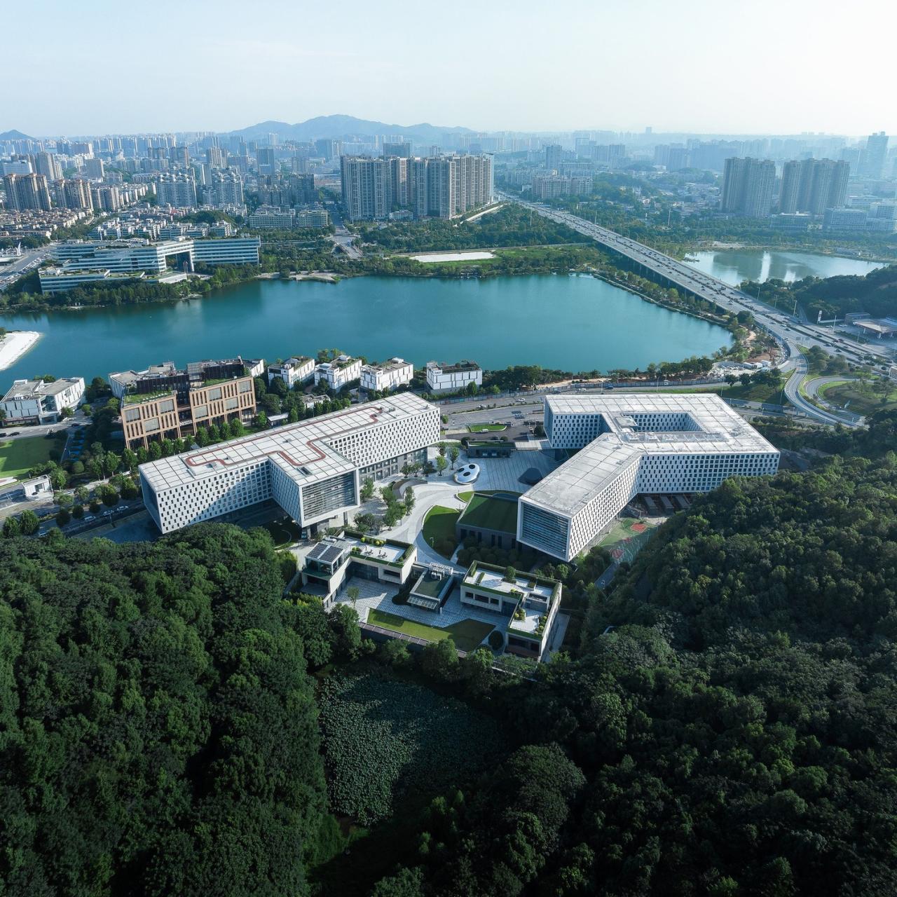 BIM建筑|长沙JJM研发总部 / 单元建筑 BIM建筑|长沙JJM研发总部 / 单元建筑