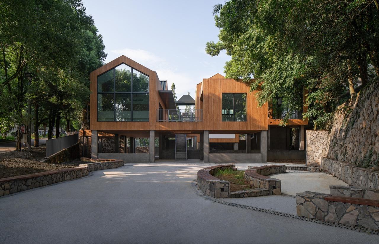 BIM建筑|溪口未来社区之家 / 严旸建筑设计 BIM建筑|溪口未来社区之家 / 严旸建筑设计
