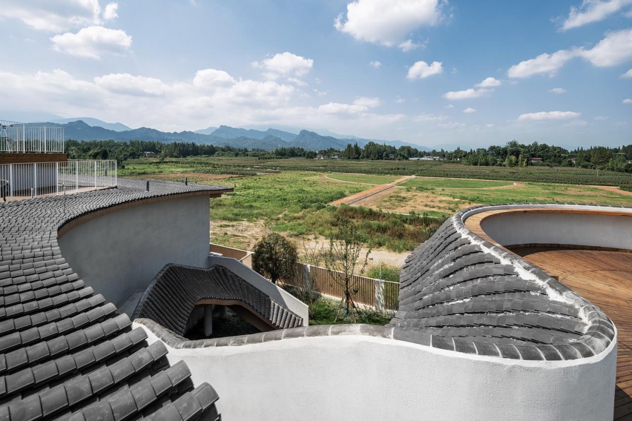 BIM建筑|川西建筑与道教文化的融合/“青城•朴舍亲子度假酒店”荣获2023金熊猫天府创意设计奖 BIM建筑|川西建筑与道教文化的融合/“青城•朴舍亲子度假酒店”荣获2023金熊猫天府创意设计奖