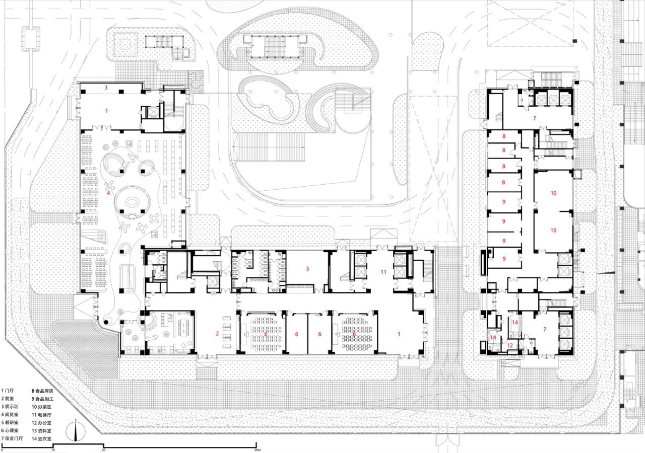 BIM建筑|西安高新第一中学(高中部)改扩建 / 中国建筑西北设计研究院 屈培青工作室 BIM建筑|西安高新第一中学(高中部)改扩建 / 中国建筑西北设计研究院 屈培青工作室