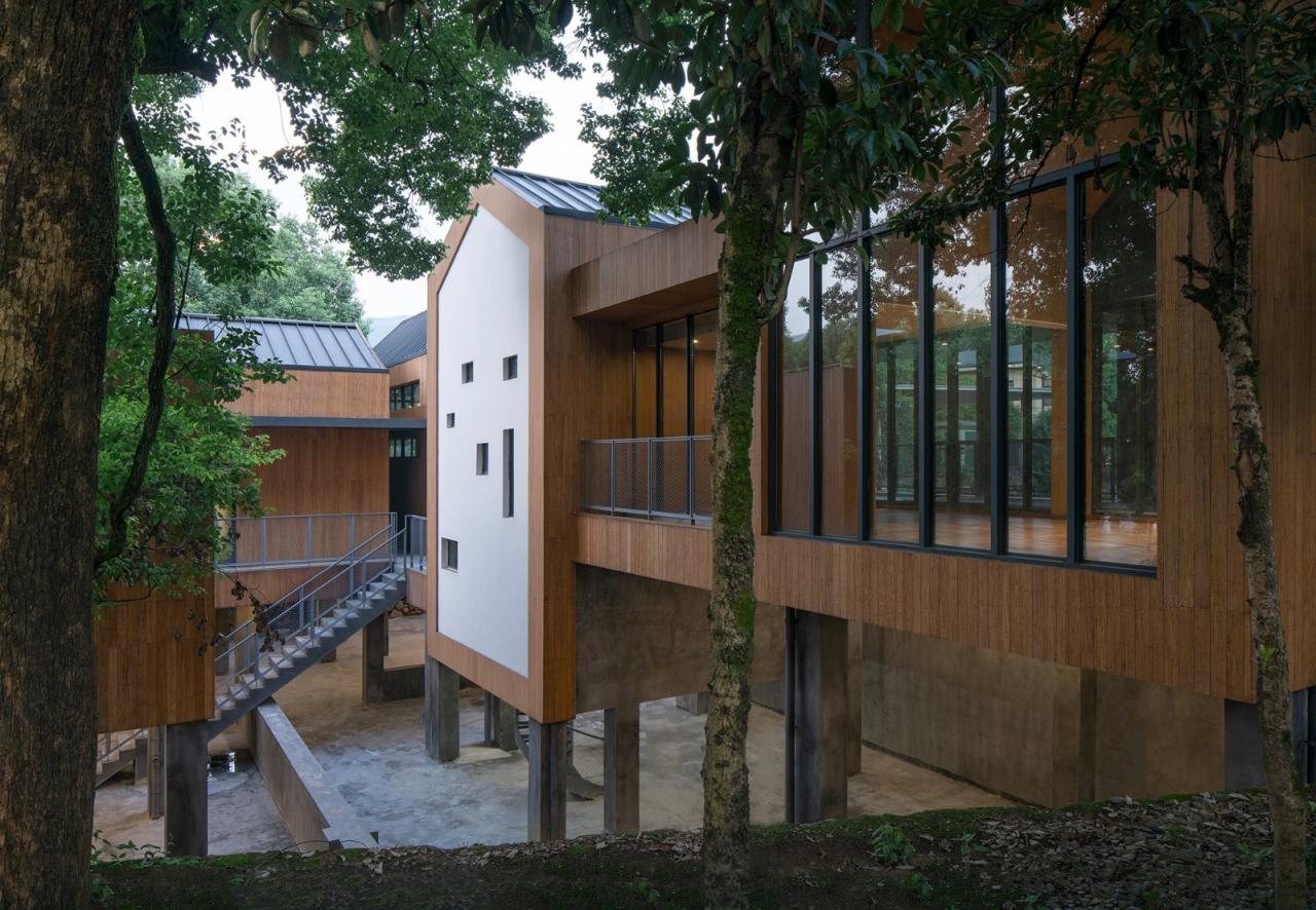 BIM建筑|溪口未来社区之家 / 严旸建筑设计 BIM建筑|溪口未来社区之家 / 严旸建筑设计