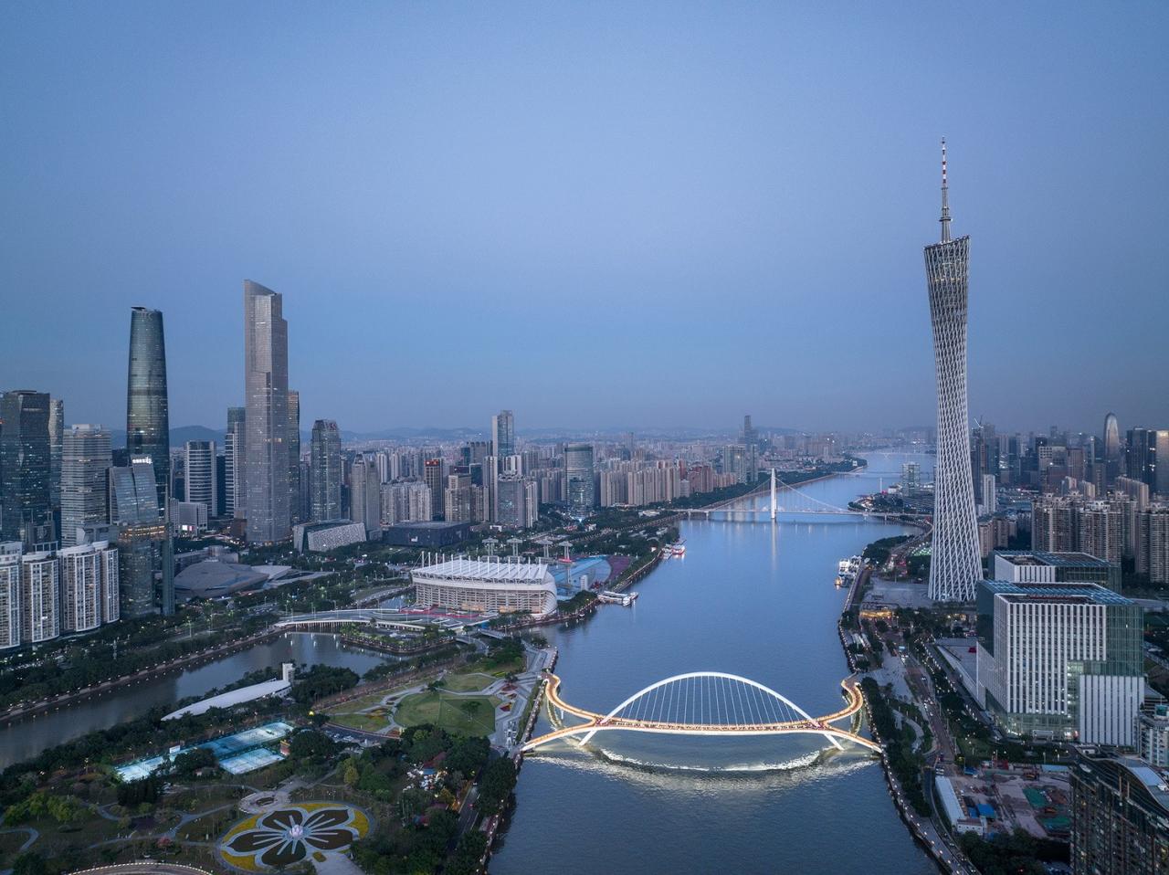 BIM建筑|广州海心桥 / 华南理工大学建筑设计研究院有限公司 BIM建筑|广州海心桥 / 华南理工大学建筑设计研究院有限公司