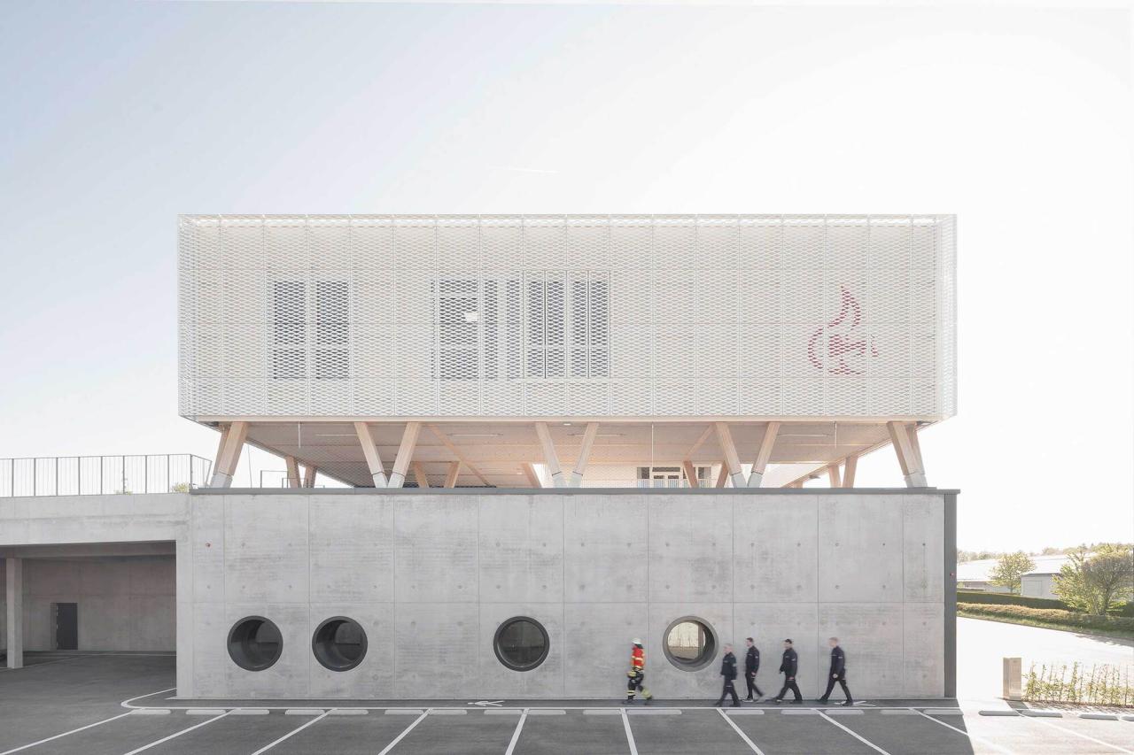 BIM建筑|Straubenhardt 消防站 / wulf architekten BIM建筑|Straubenhardt 消防站 / wulf architekten