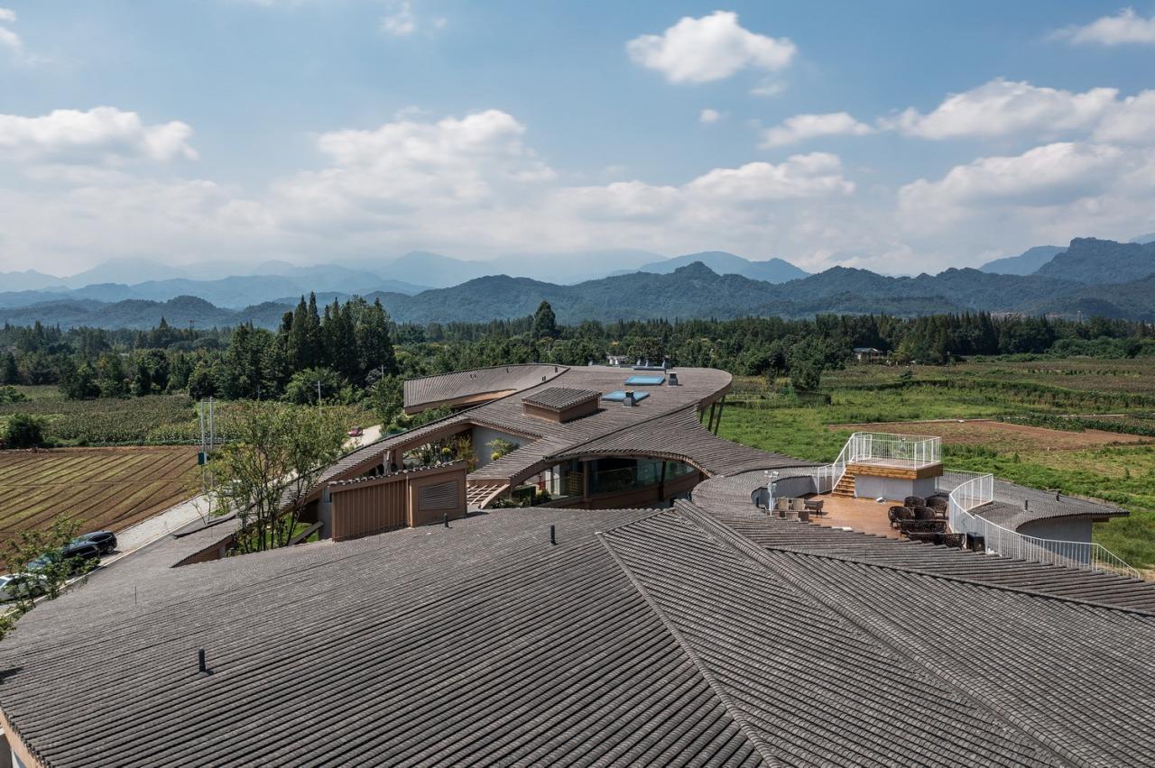 BIM建筑|川西建筑与道教文化的融合/“青城•朴舍亲子度假酒店”荣获2023金熊猫天府创意设计奖 BIM建筑|川西建筑与道教文化的融合/“青城•朴舍亲子度假酒店”荣获2023金熊猫天府创意设计奖