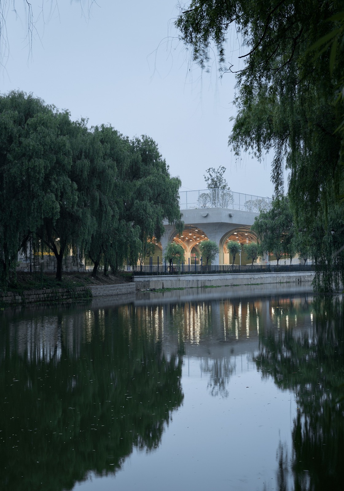 BIM建筑|绍兴文理学院风雨操场 / 浙江大学建筑设计研究院 BIM建筑|绍兴文理学院风雨操场 / 浙江大学建筑设计研究院