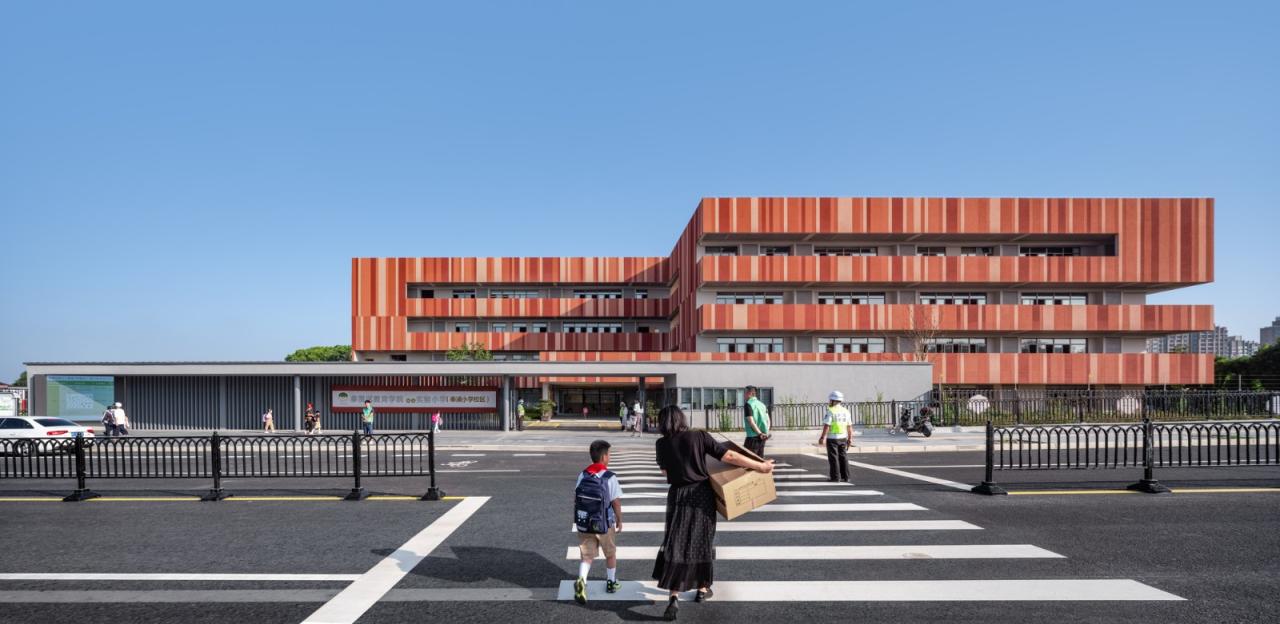 BIM建筑|奉贤区教育学院附属实验小学奉浦小学校区 / 无样建筑工作室 BIM建筑|奉贤区教育学院附属实验小学奉浦小学校区 / 无样建筑工作室