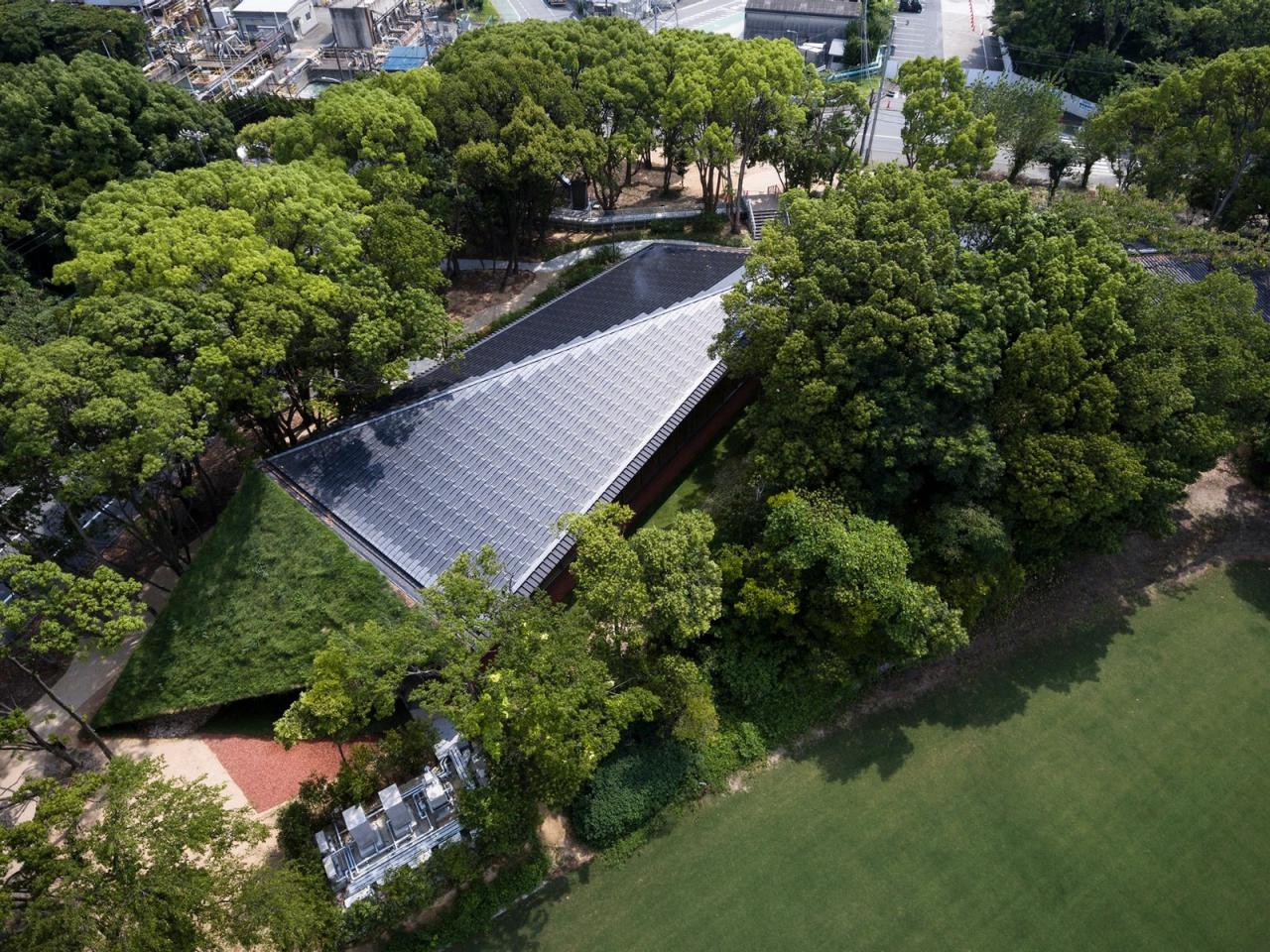 BIM建筑|KANEKA 健康中心 / 隈研吾建筑都市设计事务所+大成建设 BIM建筑|KANEKA 健康中心 / 隈研吾建筑都市设计事务所+大成建设