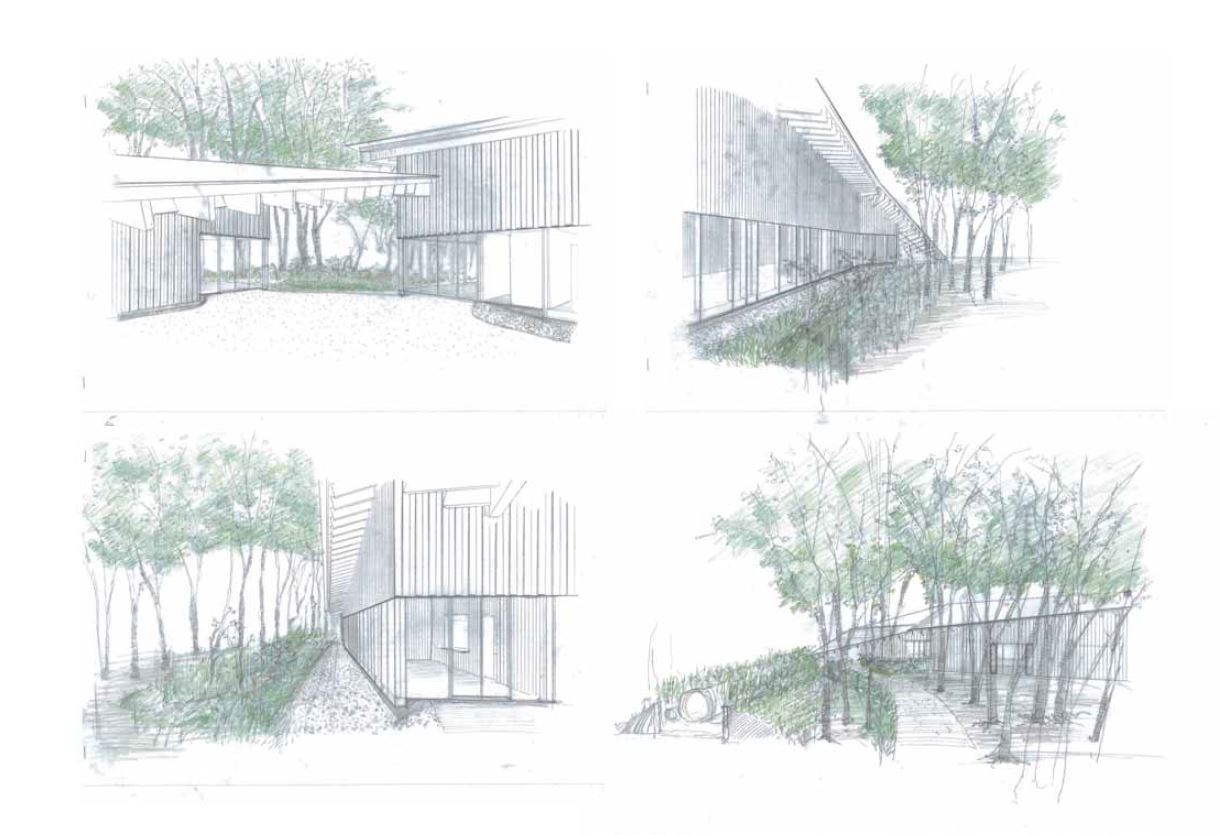 BIM建筑|KANEKA 健康中心 / 隈研吾建筑都市设计事务所+大成建设 BIM建筑|KANEKA 健康中心 / 隈研吾建筑都市设计事务所+大成建设