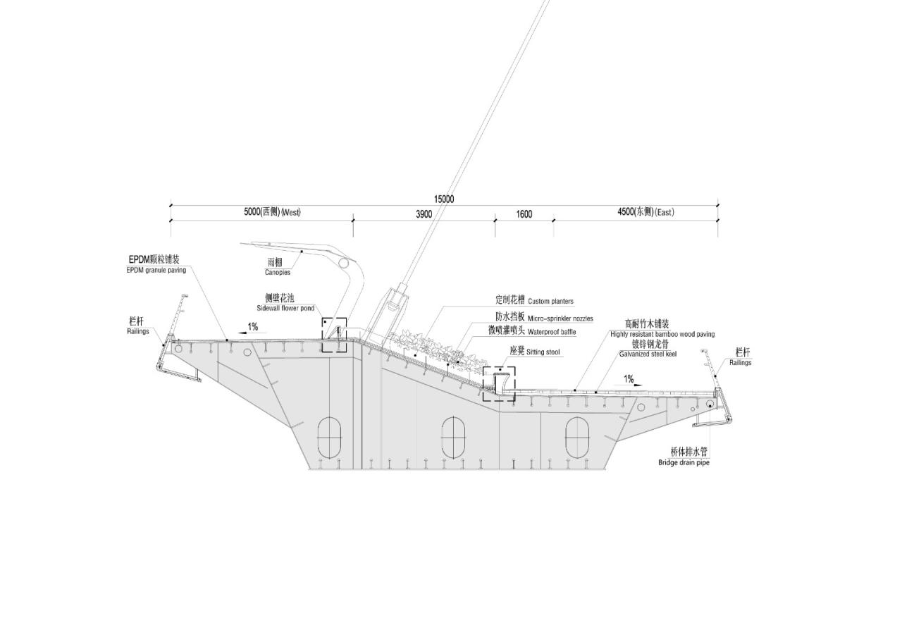 BIM建筑|广州海心桥 / 华南理工大学建筑设计研究院有限公司 BIM建筑|广州海心桥 / 华南理工大学建筑设计研究院有限公司