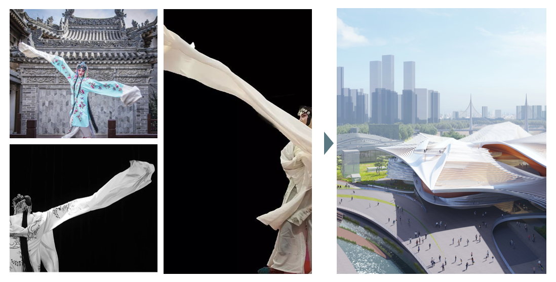 BIM建筑|武汉戏曲中心:观湖望江绘山水,古琴台曲遇园林 / 维思平建筑设计 BIM建筑|武汉戏曲中心:观湖望江绘山水,古琴台曲遇园林 / 维思平建筑设计