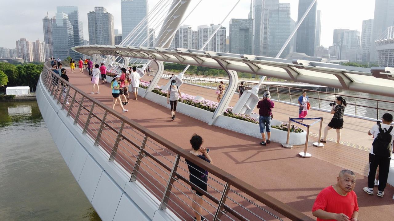 BIM建筑|广州海心桥 / 华南理工大学建筑设计研究院有限公司 BIM建筑|广州海心桥 / 华南理工大学建筑设计研究院有限公司