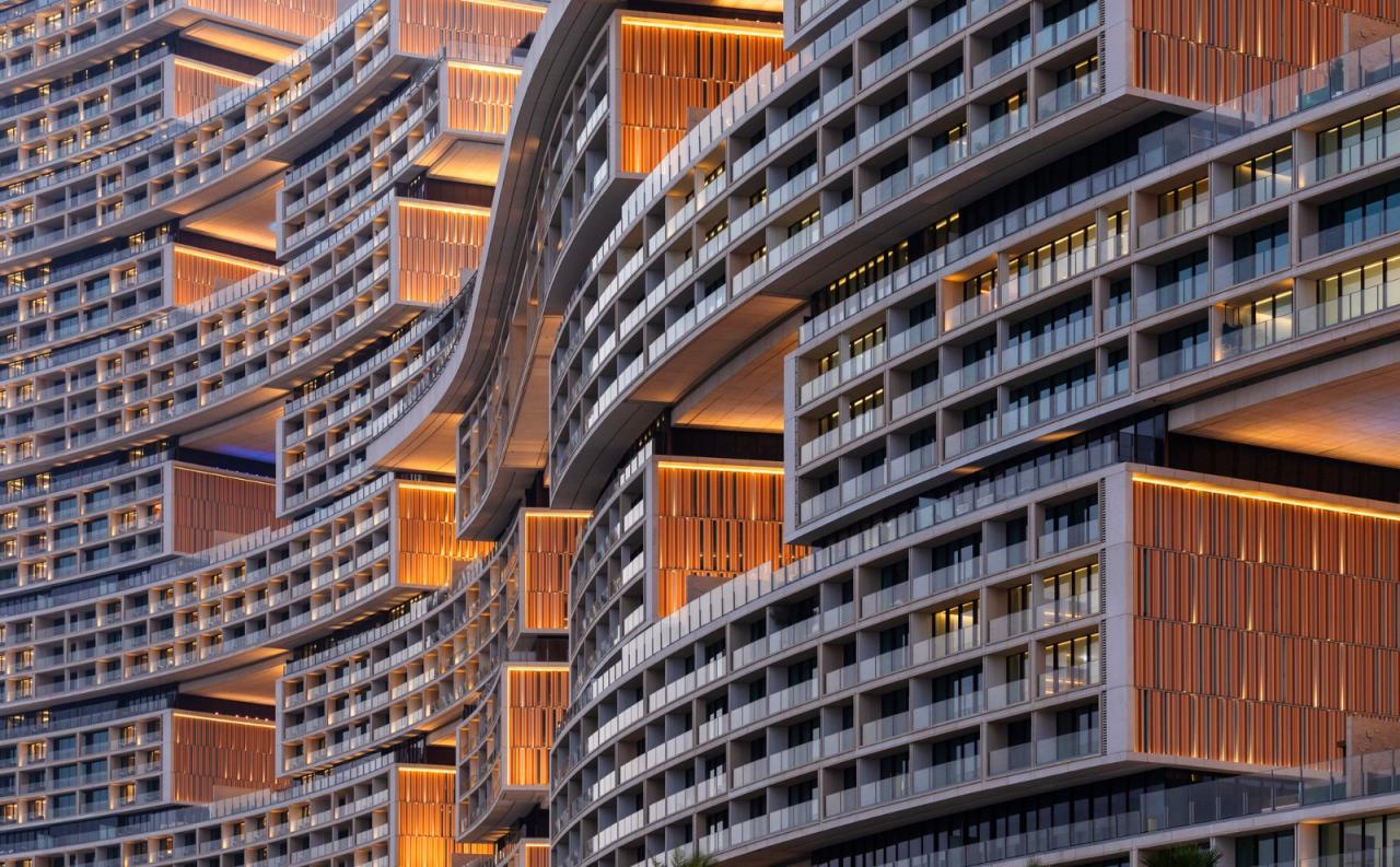BIM建筑|迪拜皇家亚特兰蒂斯酒店 / KPF BIM建筑|迪拜皇家亚特兰蒂斯酒店 / KPF