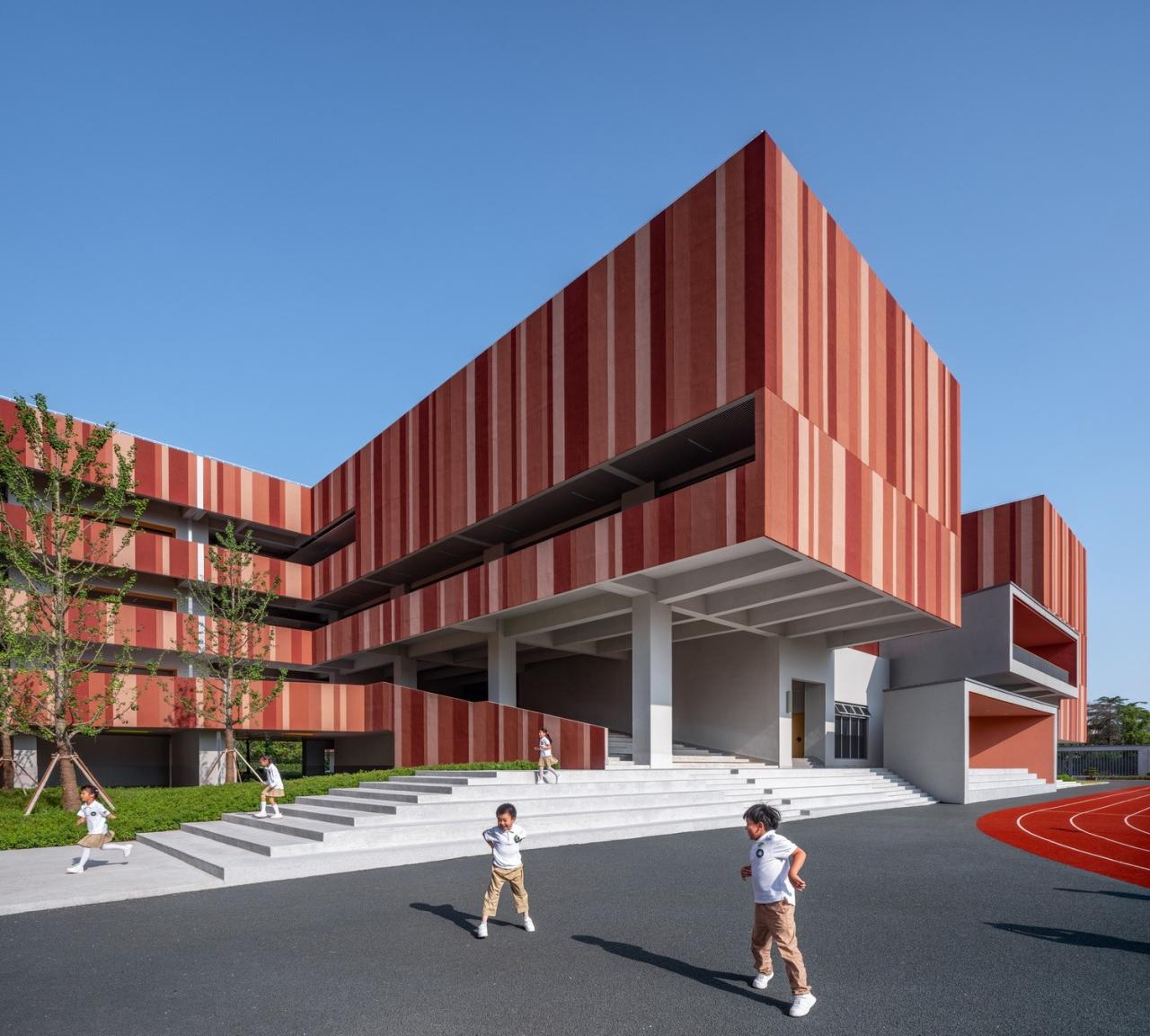 BIM建筑|奉贤区教育学院附属实验小学奉浦小学校区 / 无样建筑工作室 BIM建筑|奉贤区教育学院附属实验小学奉浦小学校区 / 无样建筑工作室