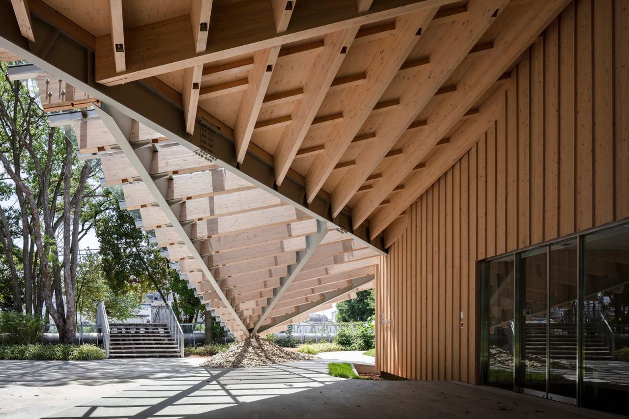 BIM建筑|KANEKA 健康中心 / 隈研吾建筑都市设计事务所+大成建设 BIM建筑|KANEKA 健康中心 / 隈研吾建筑都市设计事务所+大成建设