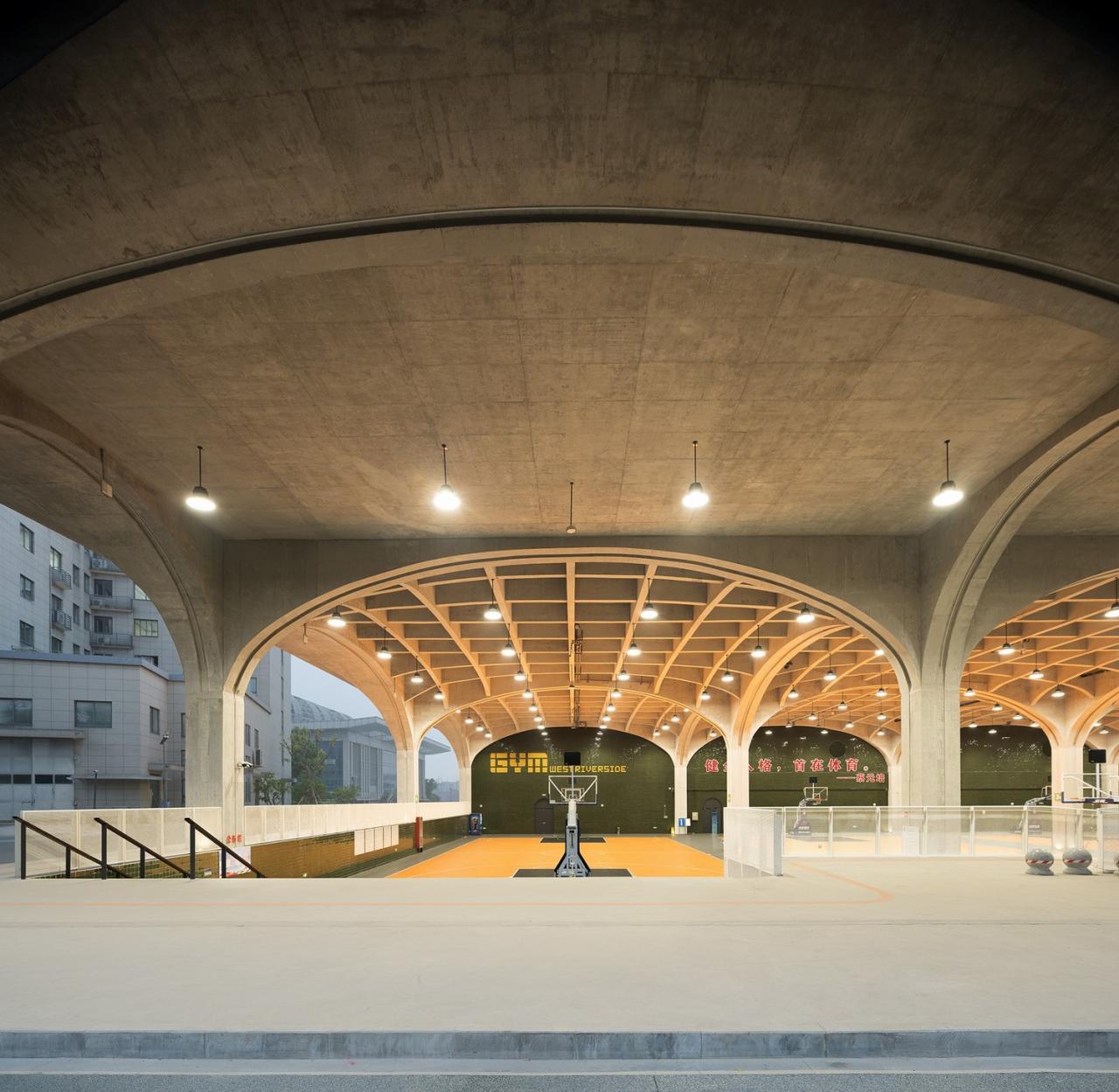 BIM建筑|绍兴文理学院风雨操场 / 浙江大学建筑设计研究院 BIM建筑|绍兴文理学院风雨操场 / 浙江大学建筑设计研究院