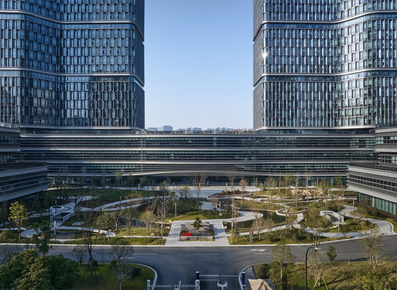 BIM建筑|海康威视杭州总部四期 / 浙江大学建筑设计研究院 BIM建筑|海康威视杭州总部四期 / 浙江大学建筑设计研究院