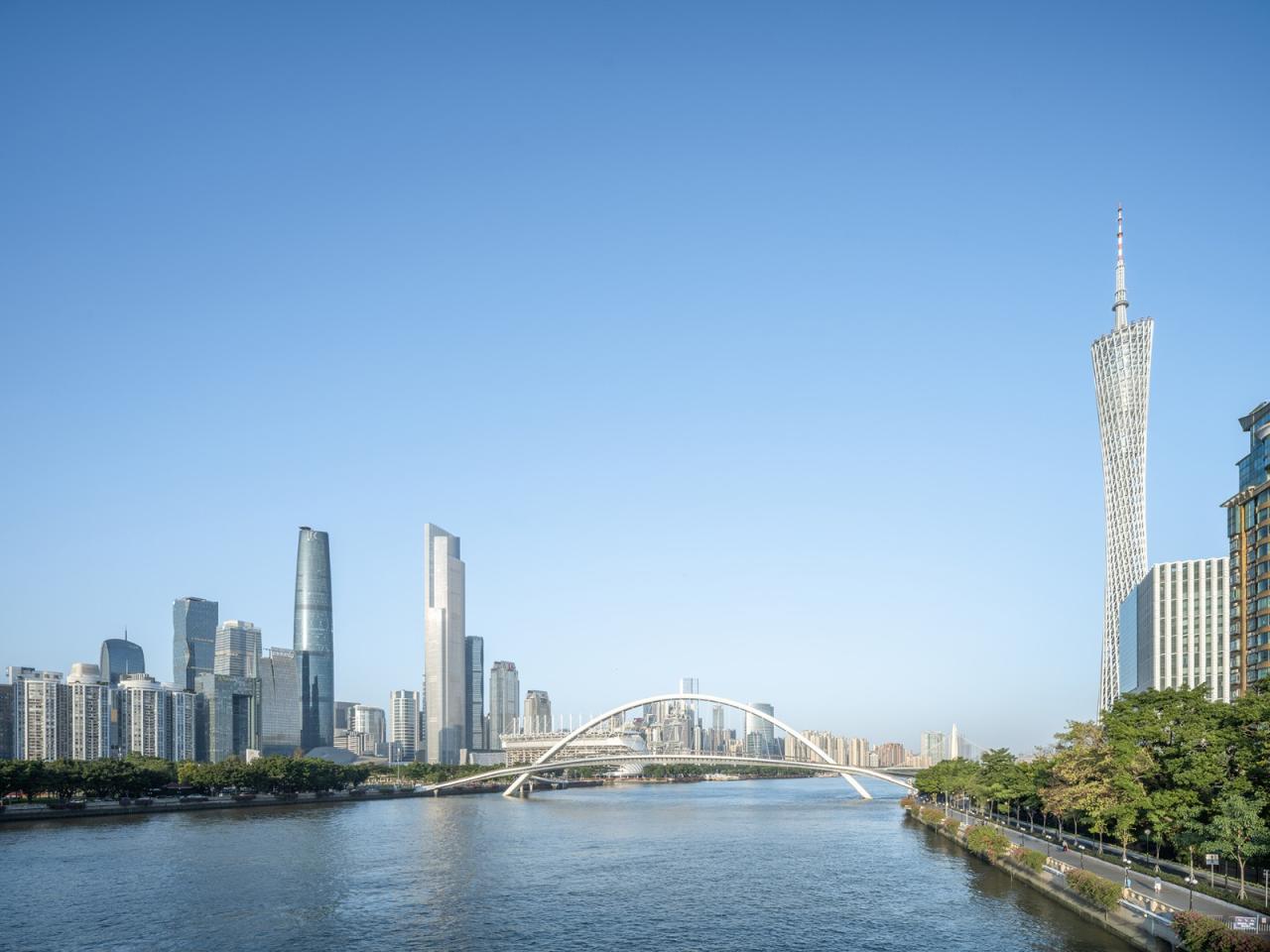 BIM建筑|广州海心桥 / 华南理工大学建筑设计研究院有限公司 BIM建筑|广州海心桥 / 华南理工大学建筑设计研究院有限公司